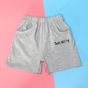 Bộ ba lỗ cho bé trai Mamago in chữ The Boy HT19 (xám) Bộ ba lỗ cho bé trai Mamago in chữ The Boy HT19 (xám)