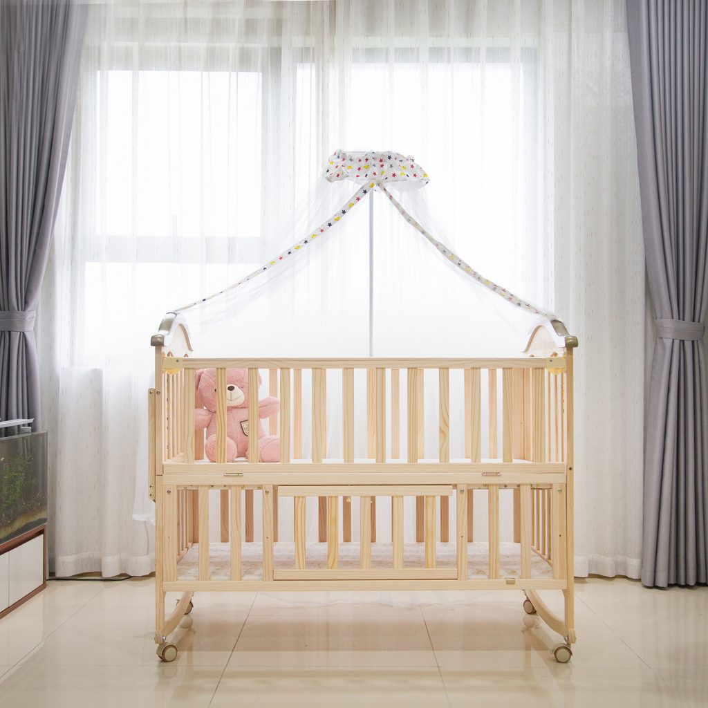 Set giường cũi cho bé KidsPlaza Natural Compact 568