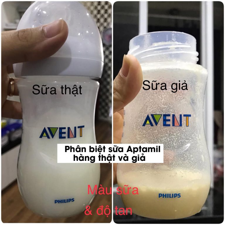 Có sữa Aptamil giả không? Cách phân biệt Aptamil thật giả ?