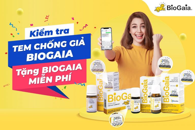 Mua biogaia cần lưu ý điều gì? Cách phân biệt biogaia giả?