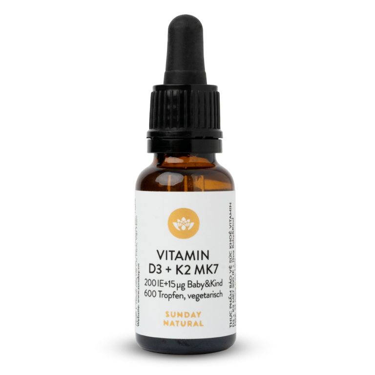 Trẻ sơ sinh nên dùng Vitamin D3 hay Vitamin D3K2?