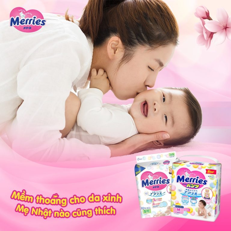 Bỉm Merries giá các loại như thế nào? Mua ở đâu là tốt nhất?