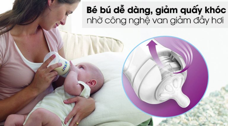 Thời điểm nào mẹ cần thay size núm ty bình sữa Avent cho bé