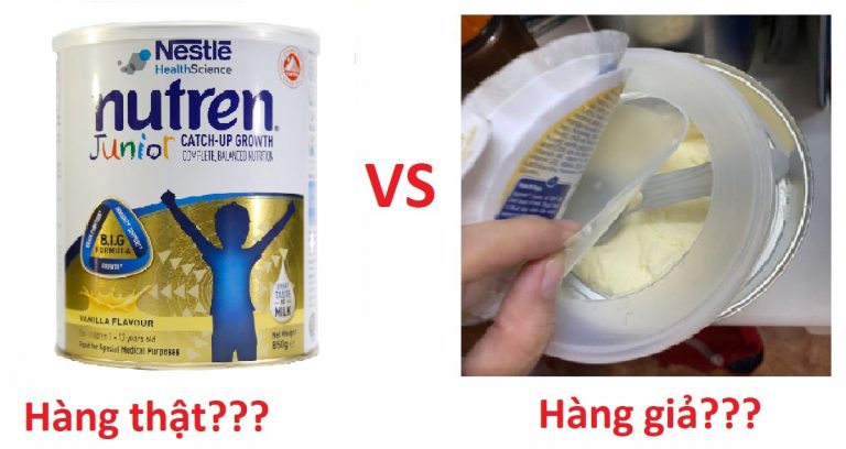 Sữa Nutren Junior có hàng giả không?