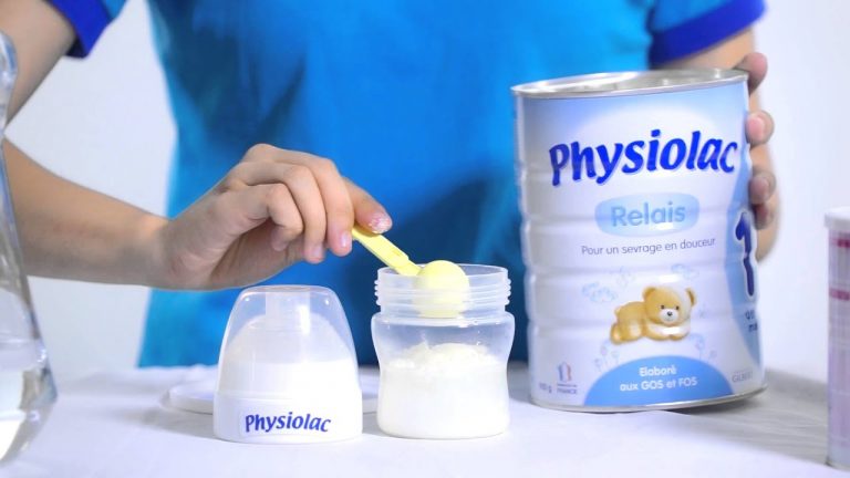 Hướng dẫn chi tiết cách pha sữa Physiolac số 1, 2, 3 cho bé đúng chuẩn