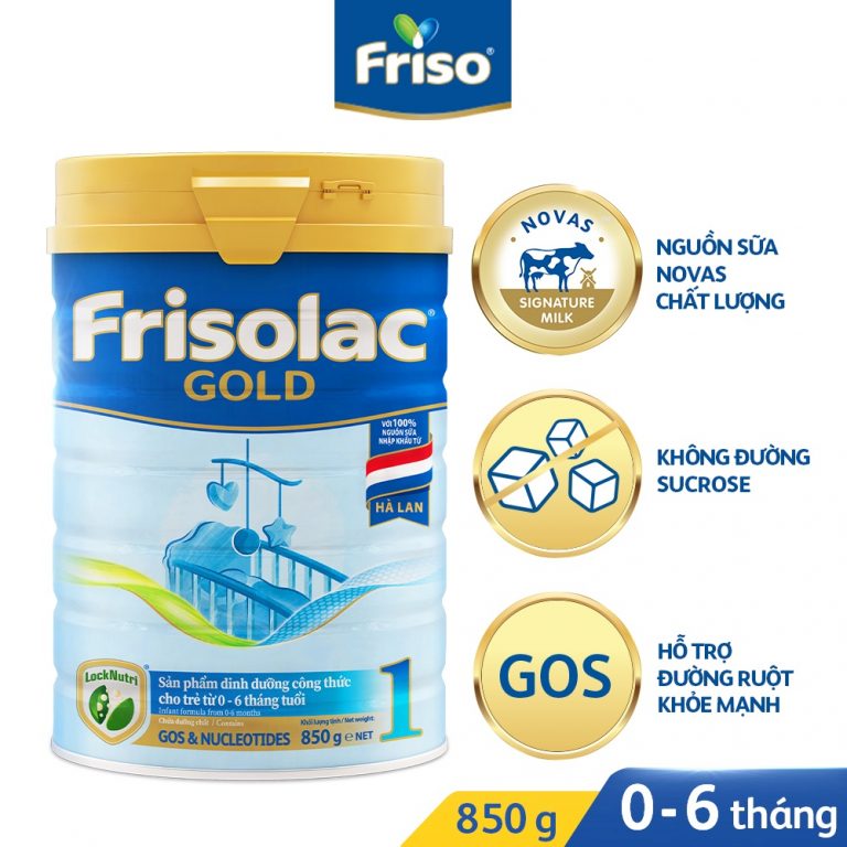 Các loại sữa Friso Gold cho trẻ sơ sinh tốt nhất hiện nay?
