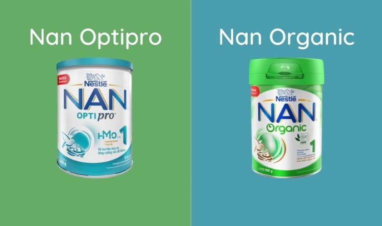 So sánh sữa Nan Optipro và Nan Organic có điểm gì giống và khác nhau?