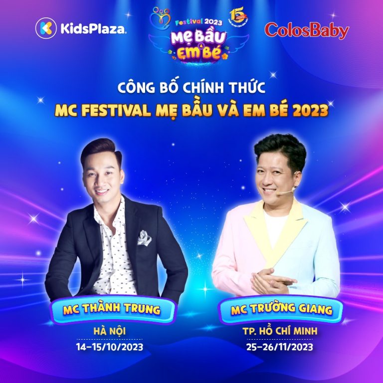 MC Festival Mẹ bầu và Em bé 2023 chính thức lộ diện