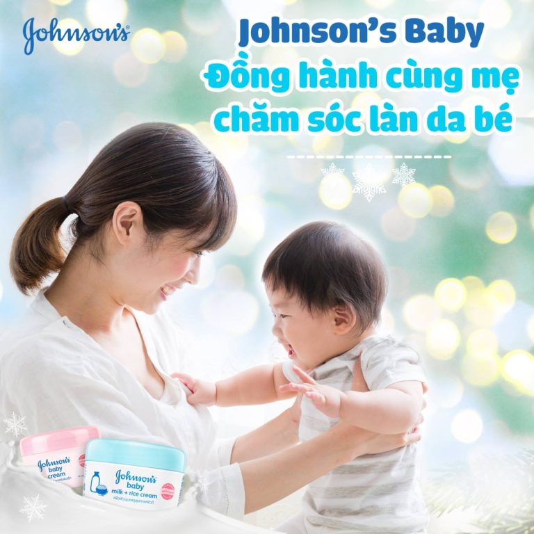 Có nên dùng kem dưỡng ẩm Johnson’s Baby vào mùa hanh khô?