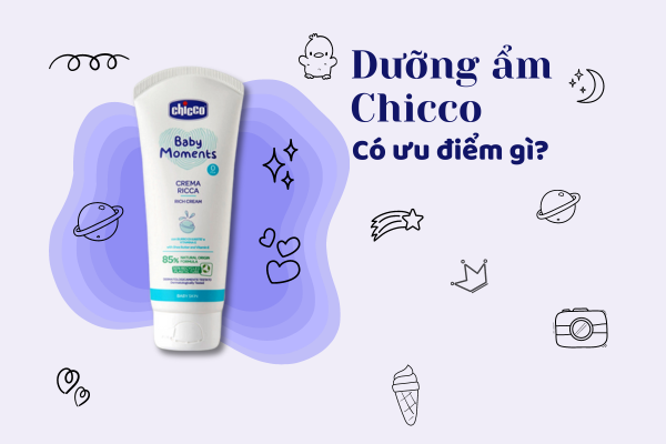 Khám phá ưu điểm kem dưỡng ẩm Chicco dành cho bé từ 0 tháng tuổi