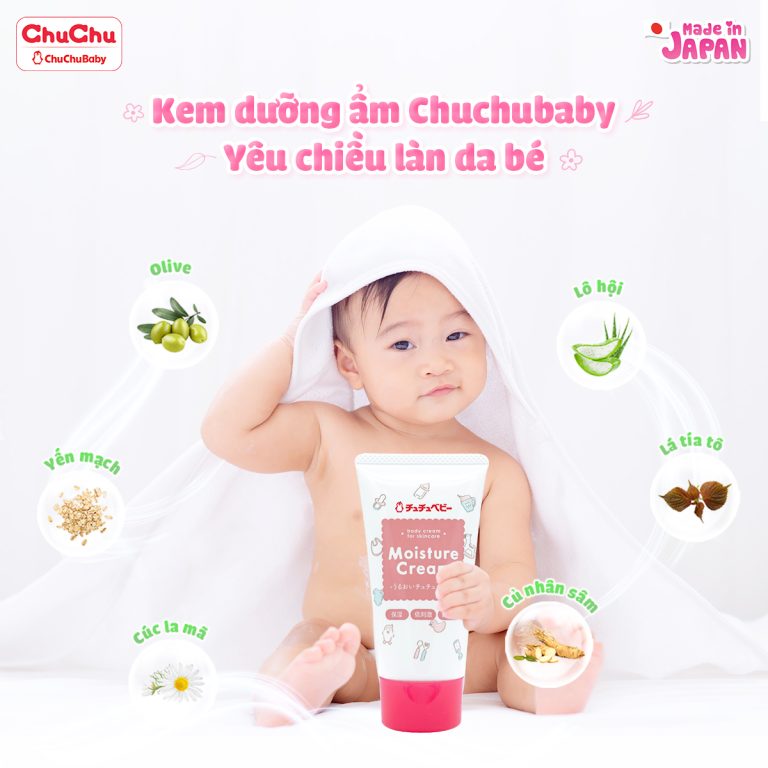 Kem chống nẻ Chuchubaby có dùng được cho trẻ sơ sinh không?