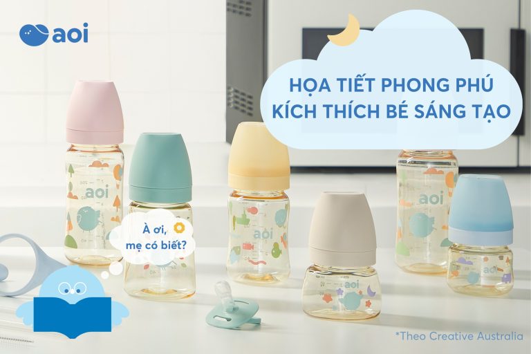 Bình sữa Aoi có phù hợp cho trẻ sơ sinh không?