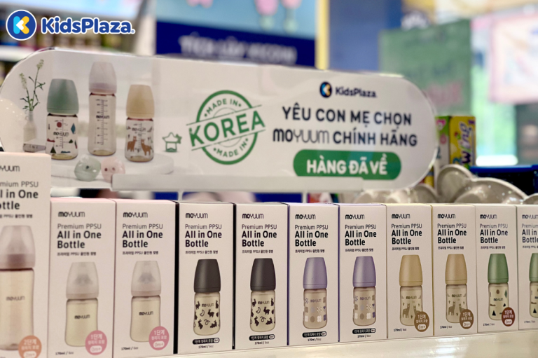 Mua bình sữa Moyuum phiên bản mới ở đâu?