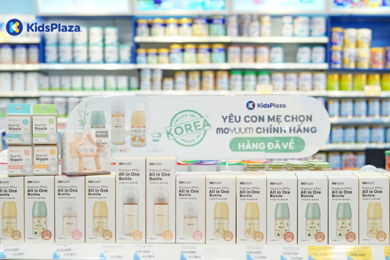 Mua bình sữa Moyuum chính hãng ở đâu?