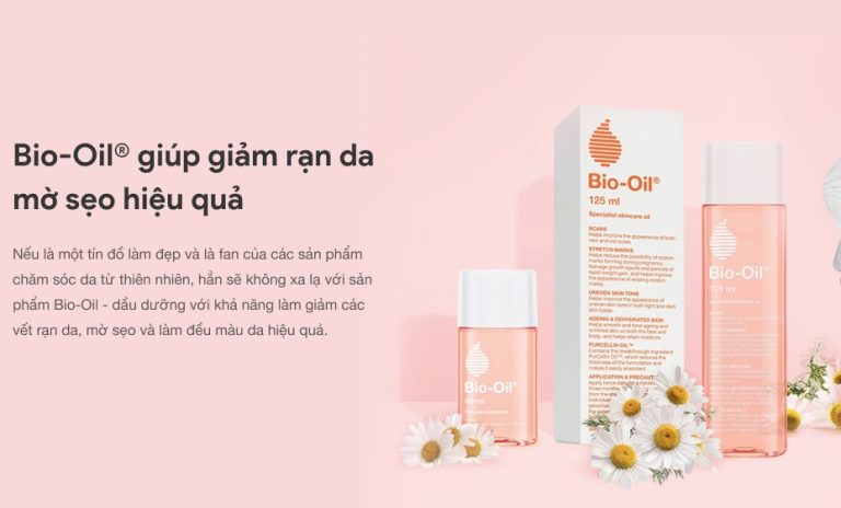 Đánh giá dầu chống rạn da bio oil có tốt không? Cách dùng ?