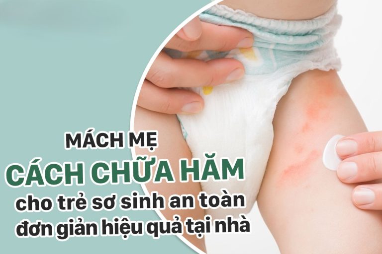 Cách chữa hăm tã cho trẻ sơ sinh mà mẹ nên biết