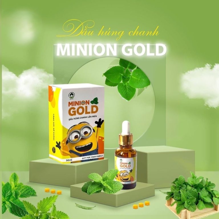 Hướng dẫn mẹ cách sử dụng dầu húng chanh Minion