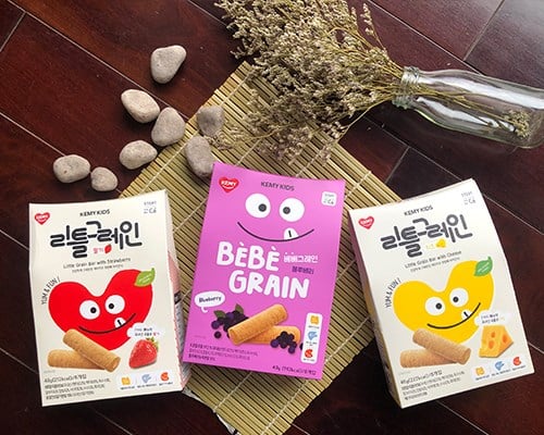 Bánh ngũ cốc Kemy có mấy vị? Dành cho bé mấy tháng tuổi?