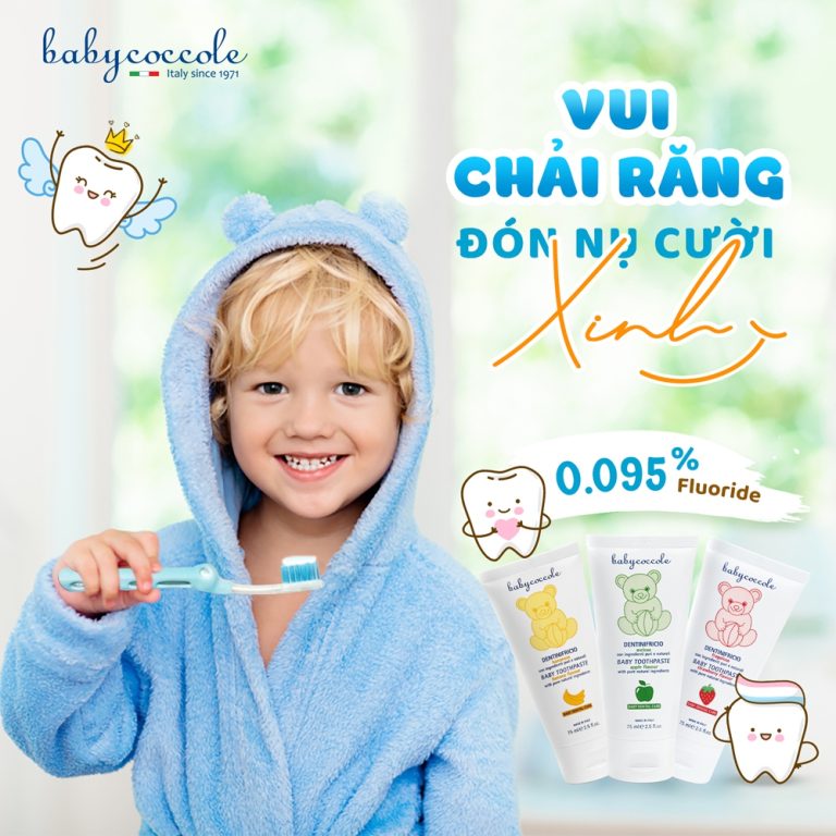 [Giải đáp] Kem đánh răng Babycoccole có mấy loại