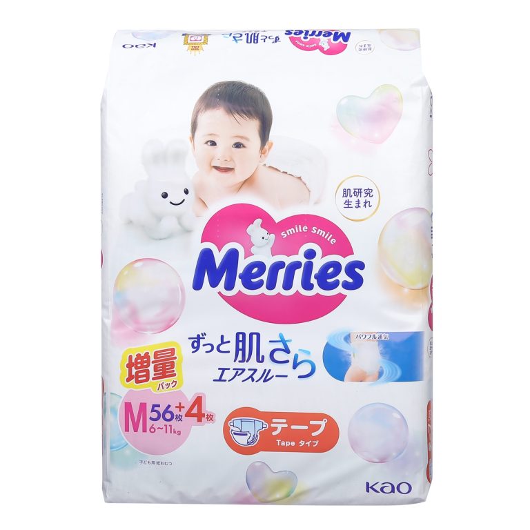 Bỉm Merries size M có thấm hút tốt không? Có mỏng không?