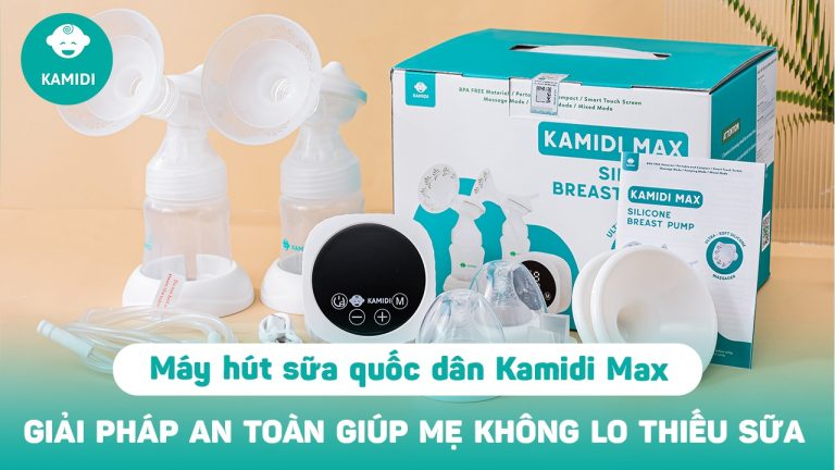 Máy hút sữa Kamidi Max có tốt không? Review chi tiết ưu – nhược điểm