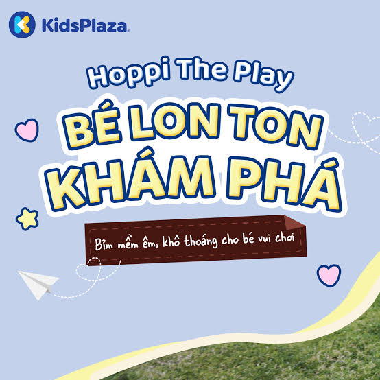 Tạm biệt “cuộc chiến” thay tã dán cho bé cùng bỉm Hoppi The Play